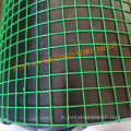 Yeşil PVC kaynaklı tel örgü çit